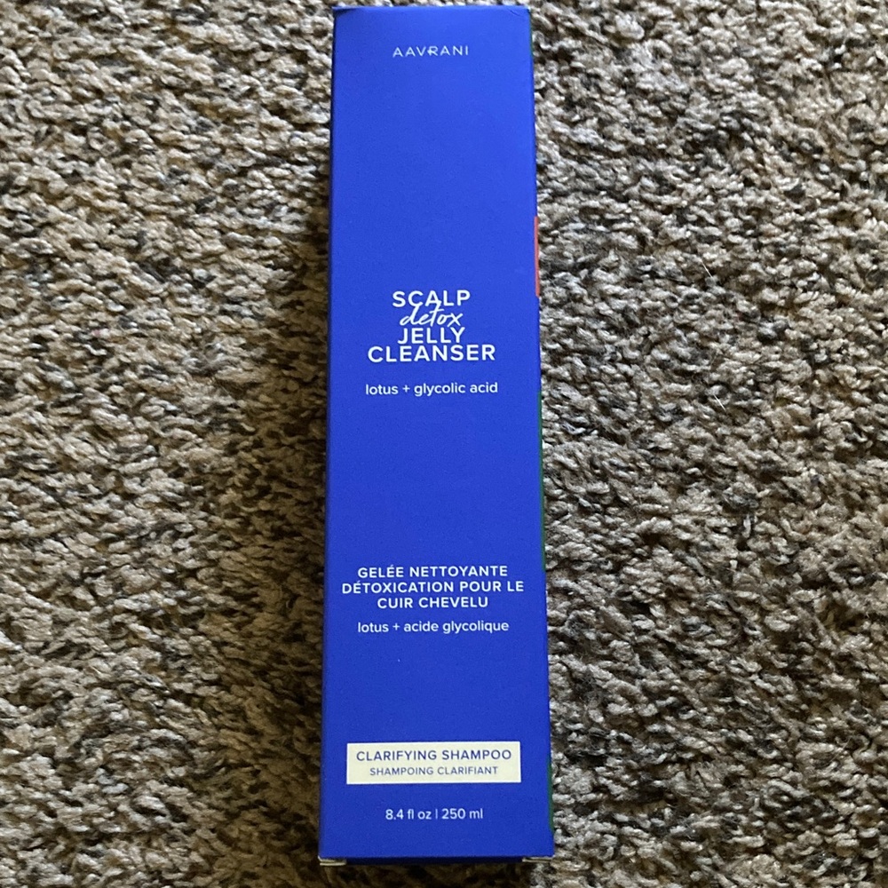 AAVRANI scalp detox jelly cleanser USED THREE TIMES